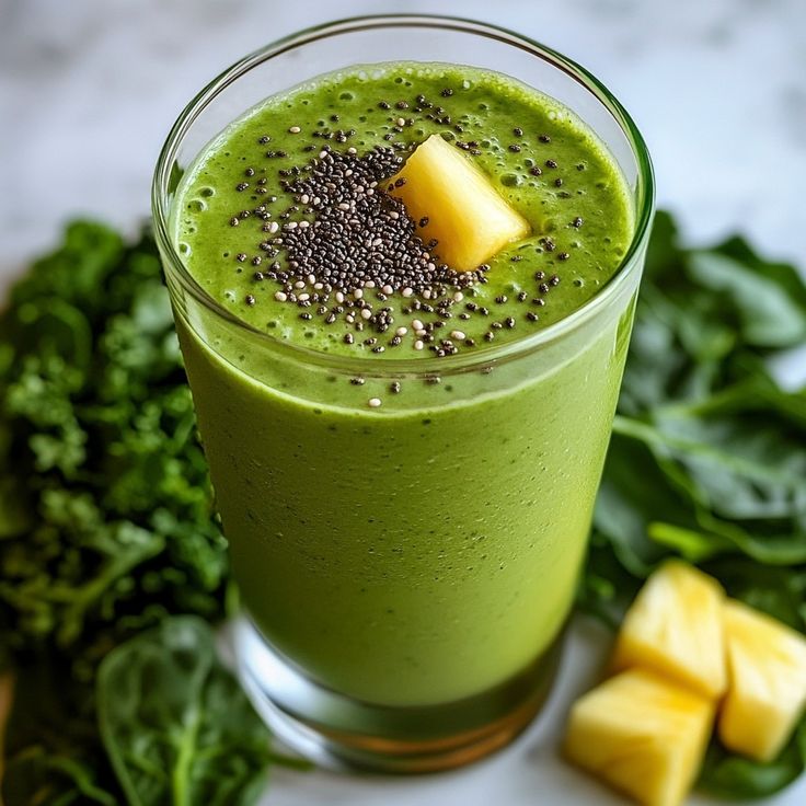 Spinach and Kale Smoothie