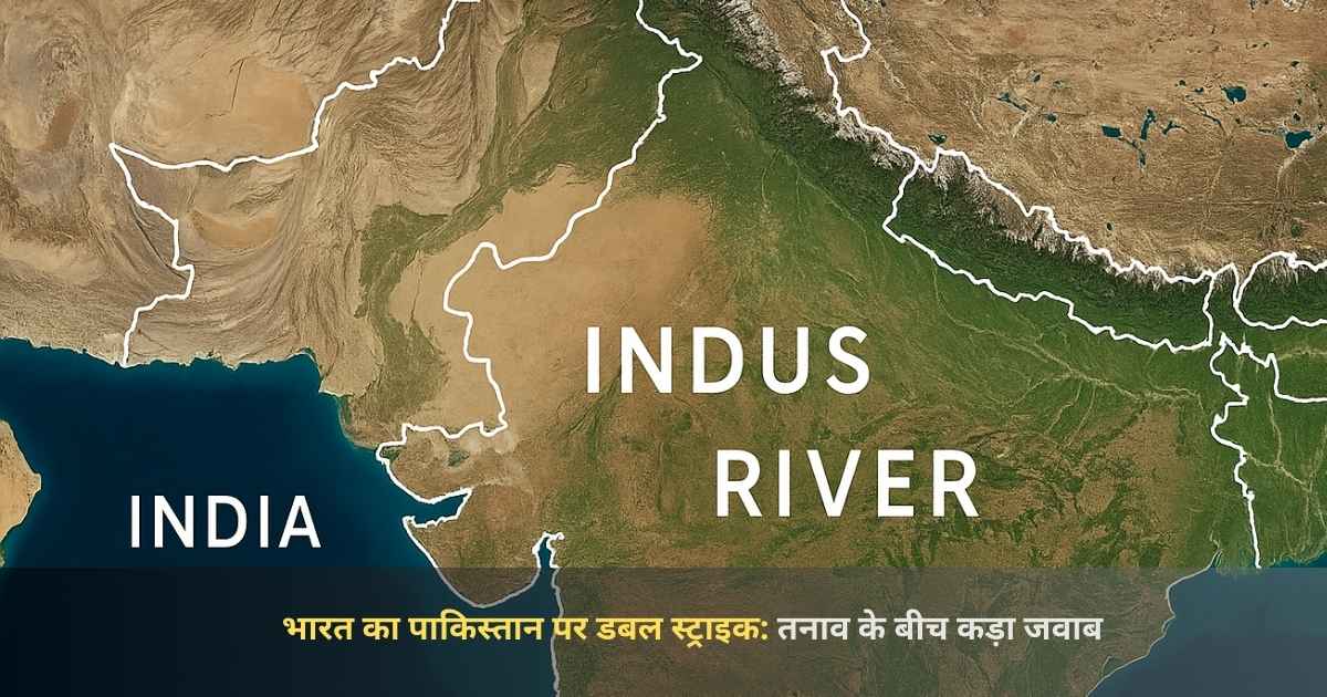 भारत का पाकिस्तान पर डबल स्ट्राइक: तनाव के बीच कड़ा जवाब